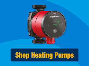 Bestselling Heating Pumps always in stock, at every branch! Shop Now