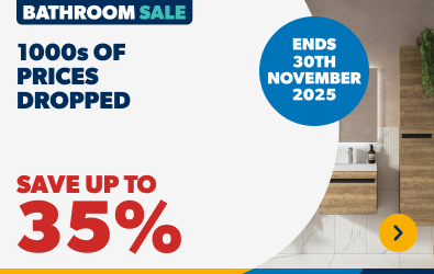 Bathroom Sale. 1000s of Prices Dropped. Save up to 35%. Ends 30th November 2025. Shop Now