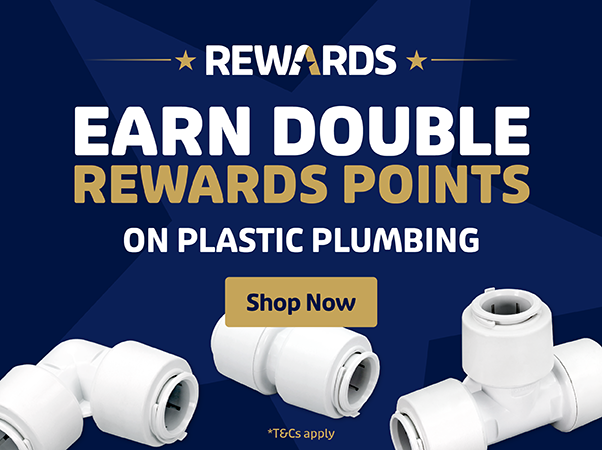 earn double reward points on plastic plumbing shop now 