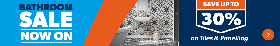 Save up to 30% on Tiles & Panelling 