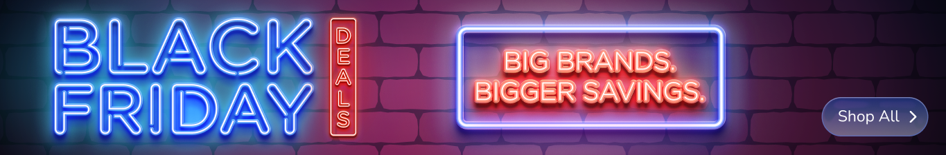 Black Friday Deals. Big brands. Bigger savings.