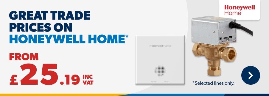 great trade prices on honeywell home* selected lines only from £25.19 inc vat