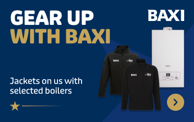 gear up with baxi workwear - jackets on us with selected boilers 