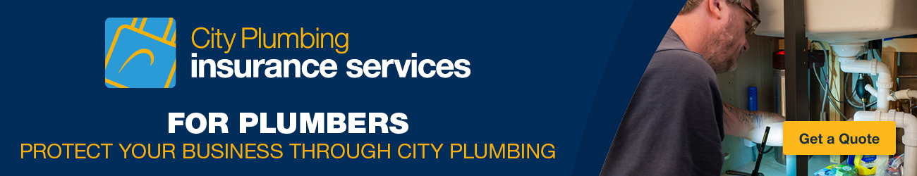 Plumbers Insurance Banner - City Plumbing