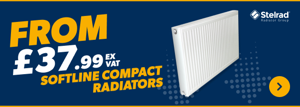 £37.99 ex vat on softline compact radiators from stelrad 