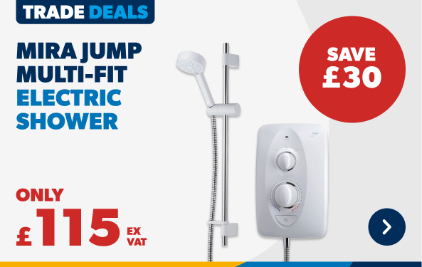 mira jump electric shower only £115 ex VAT