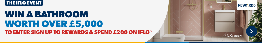 Win a bathroom worth over £5,000. To Enter Sign up to Rewards & Spend £200 on iflo. T&C's Apply. Shop Now