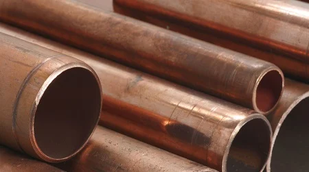 Copper pipes