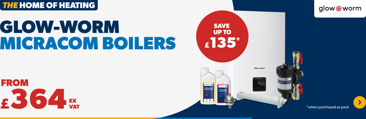 From £364 ex vat on Glow-worm Micracom Boilers - Save up to £135*