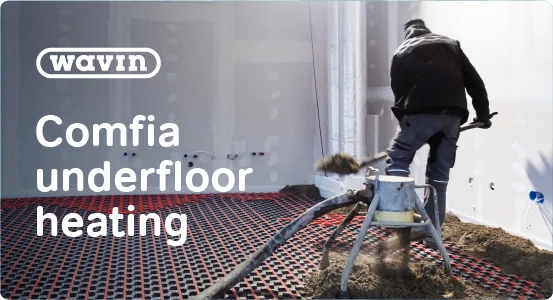 Hep2O Comfia underfloor heating