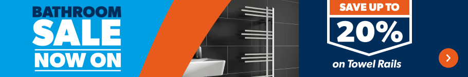 save up to 20% on Towel Rails 