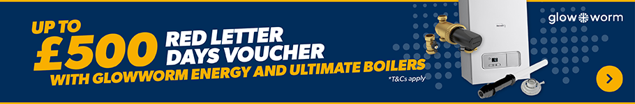 Up to £500 Red Letter Days voucher on Glow-Worm Energy Boilers at City Plumbing