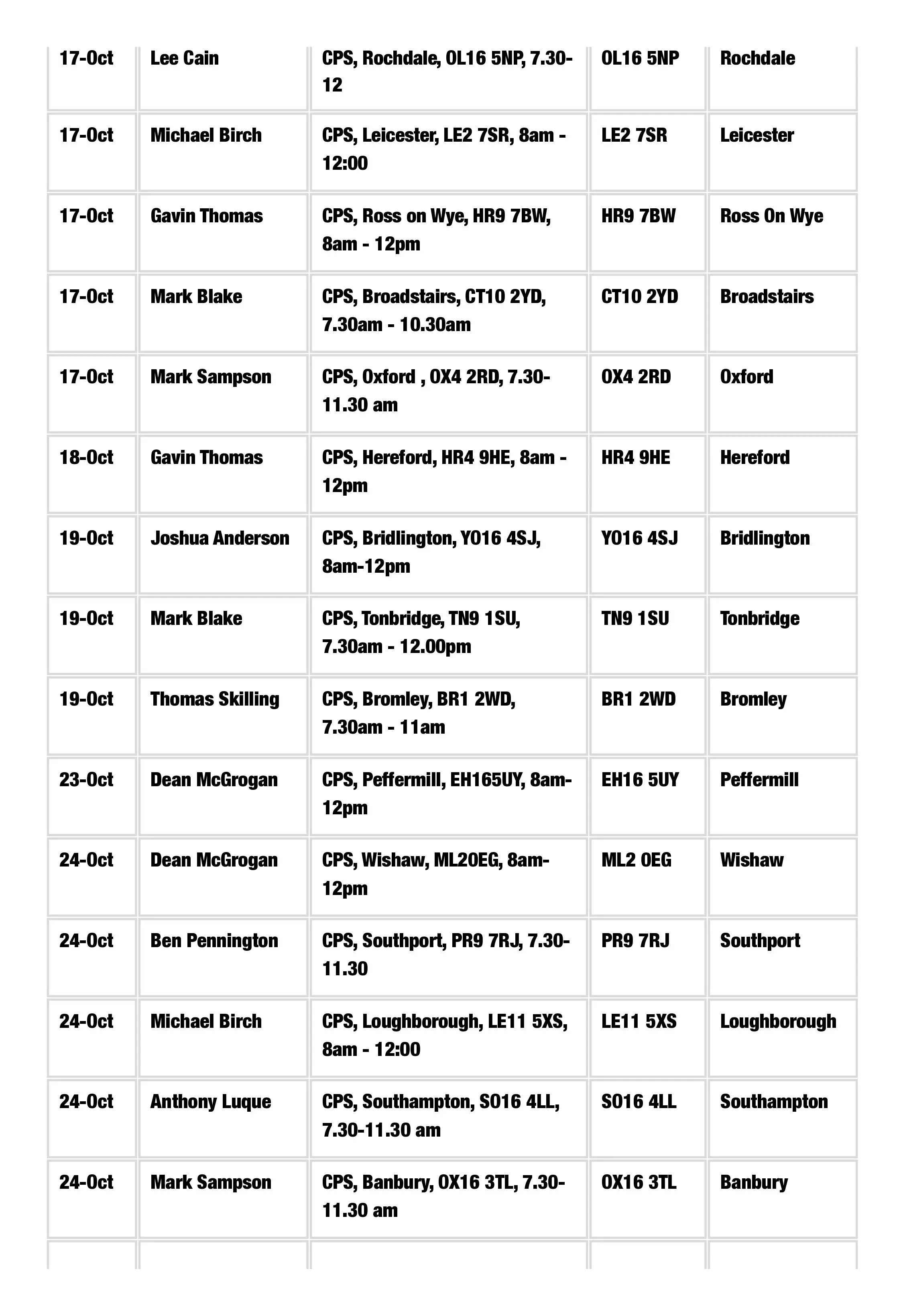 WB Trade Events Calendar 10