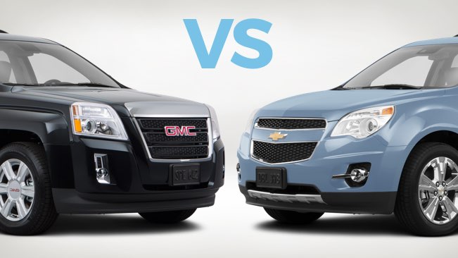 Gmc Terrain Vs Chevrolet Equinox Review Carmax