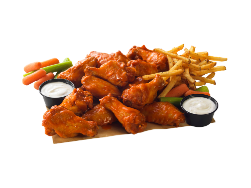 20 Traditional Wings & Fries