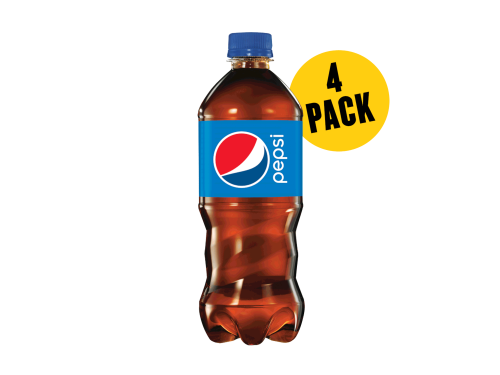 Pepsi Bottle 4Pack CANADA only