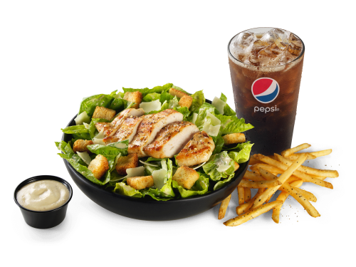 Lunch Combos Chicken Caesar Salad Bottled NEW