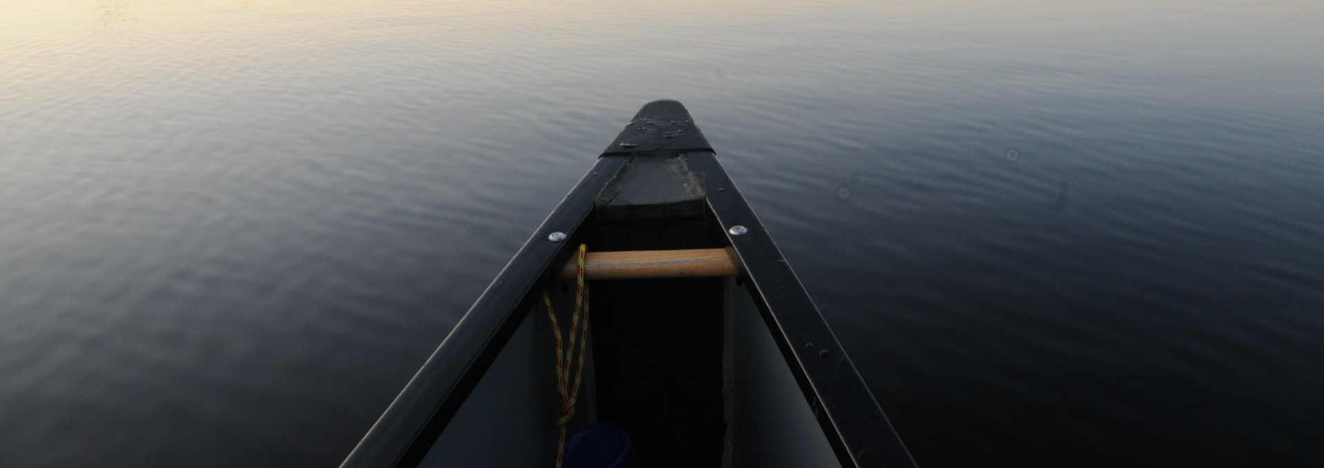 Canoeing in Dalsland, Sweden