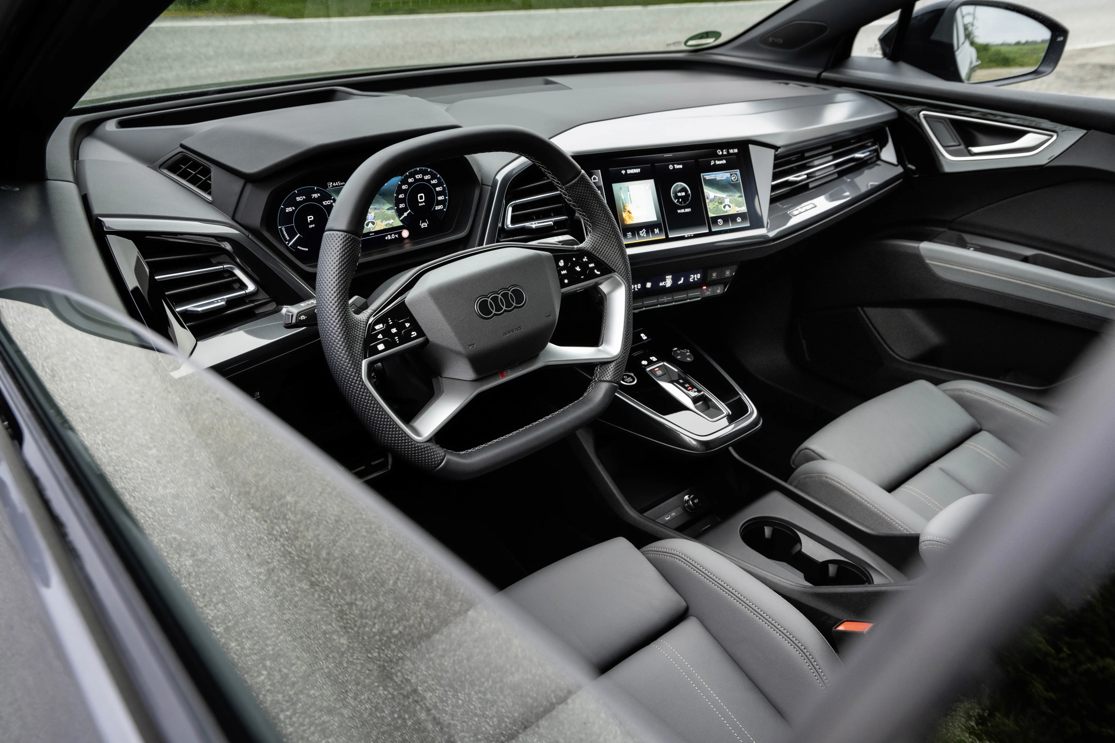 Audi Q4 2023 e-tron kierownica