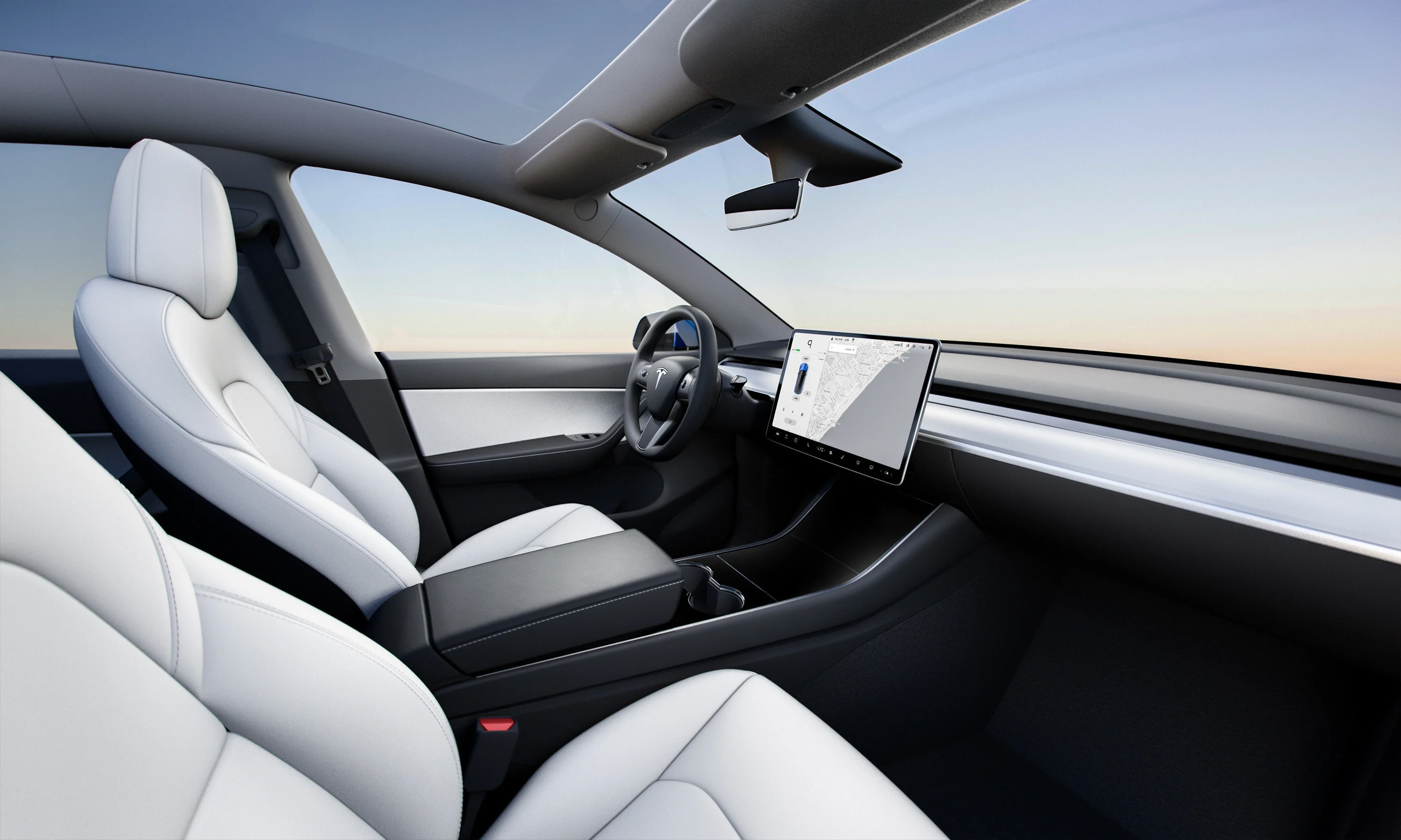 Tesla Model Y 2022 interior