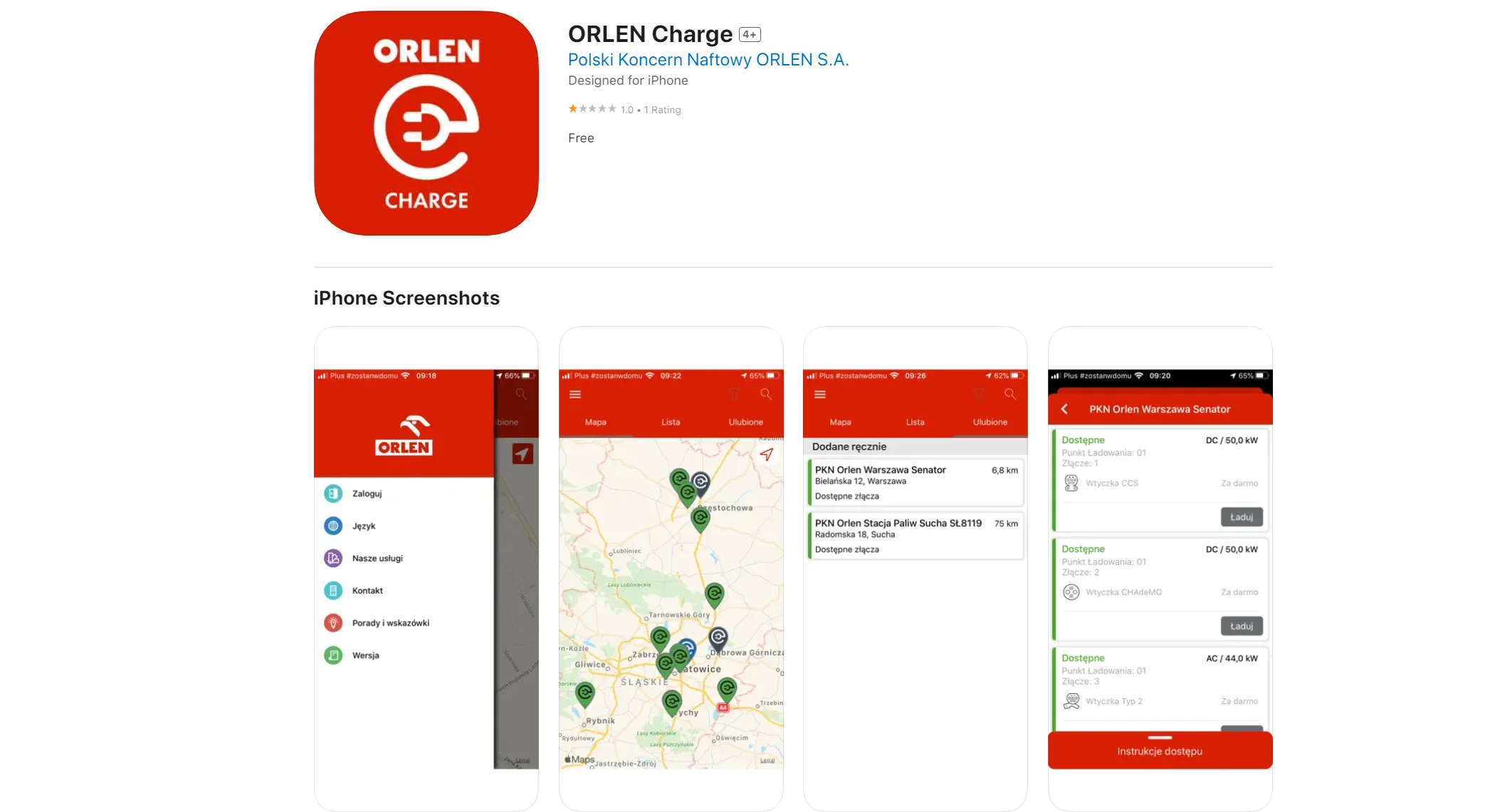 Orlen charge aplikacja