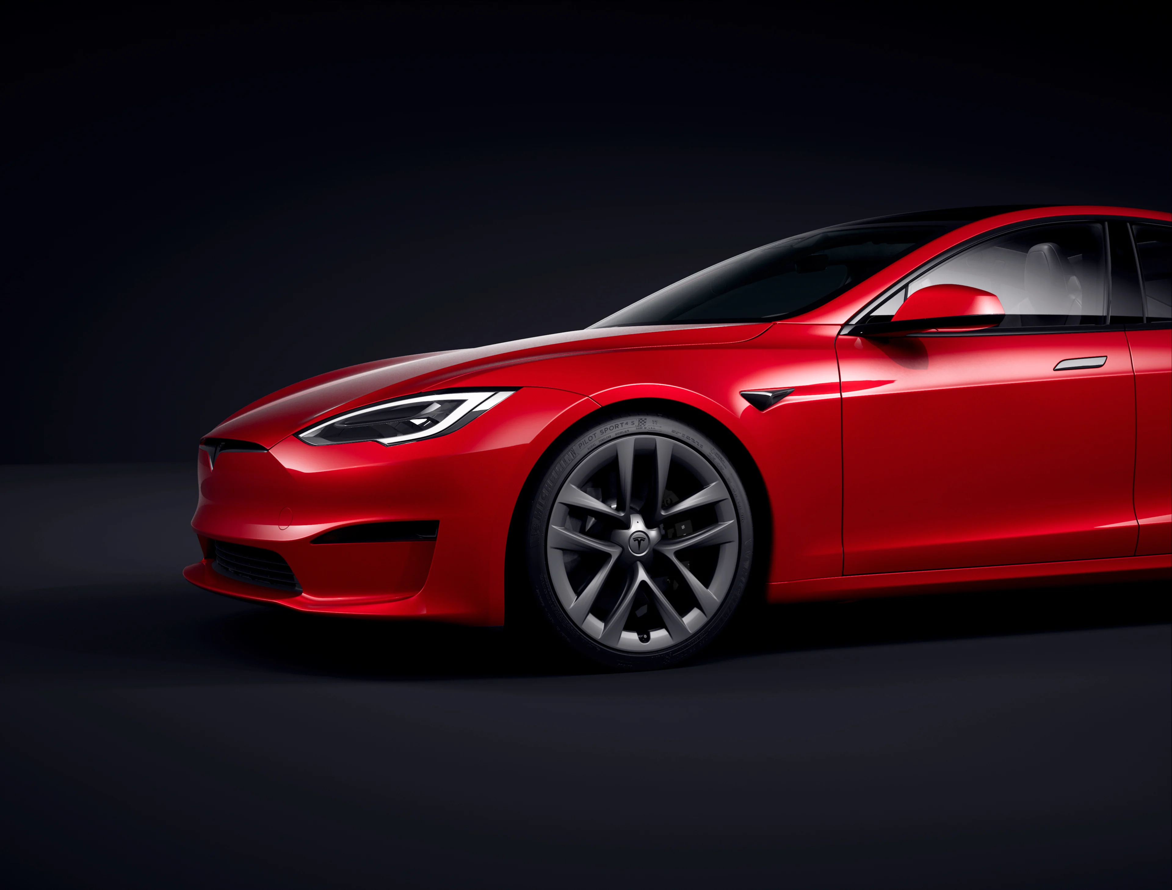 Tesla Model S 2023 front