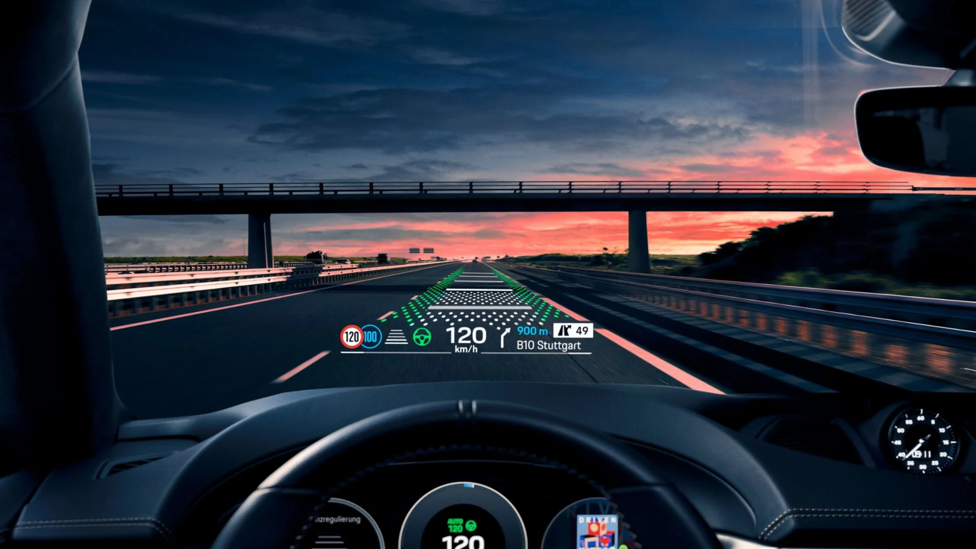 Porsche HUD