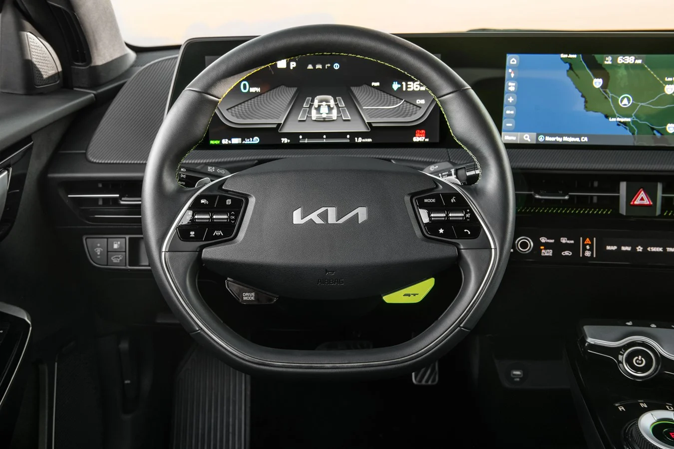 Kia EV6 GT środek