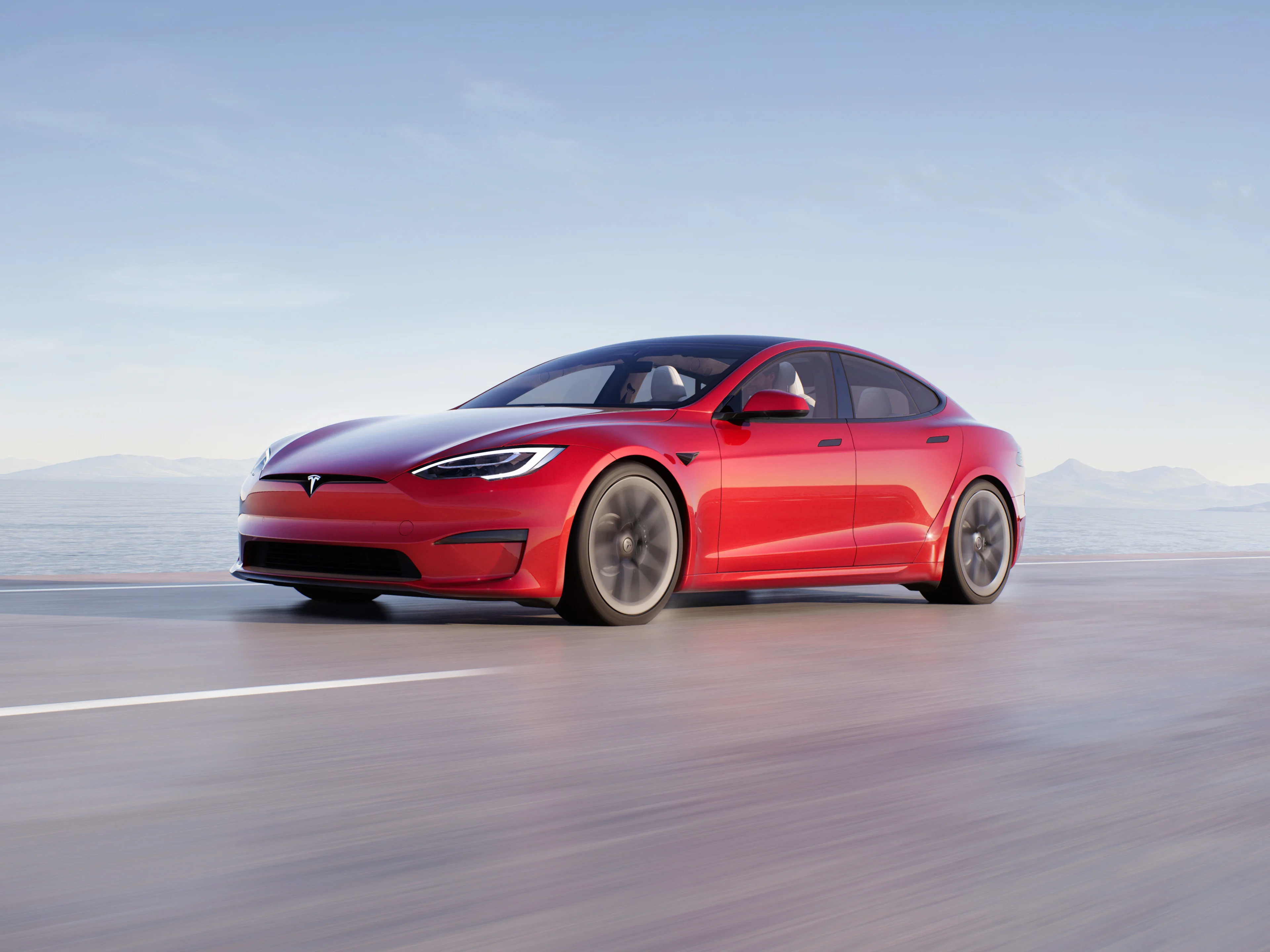 Tesla Model S 2023 side