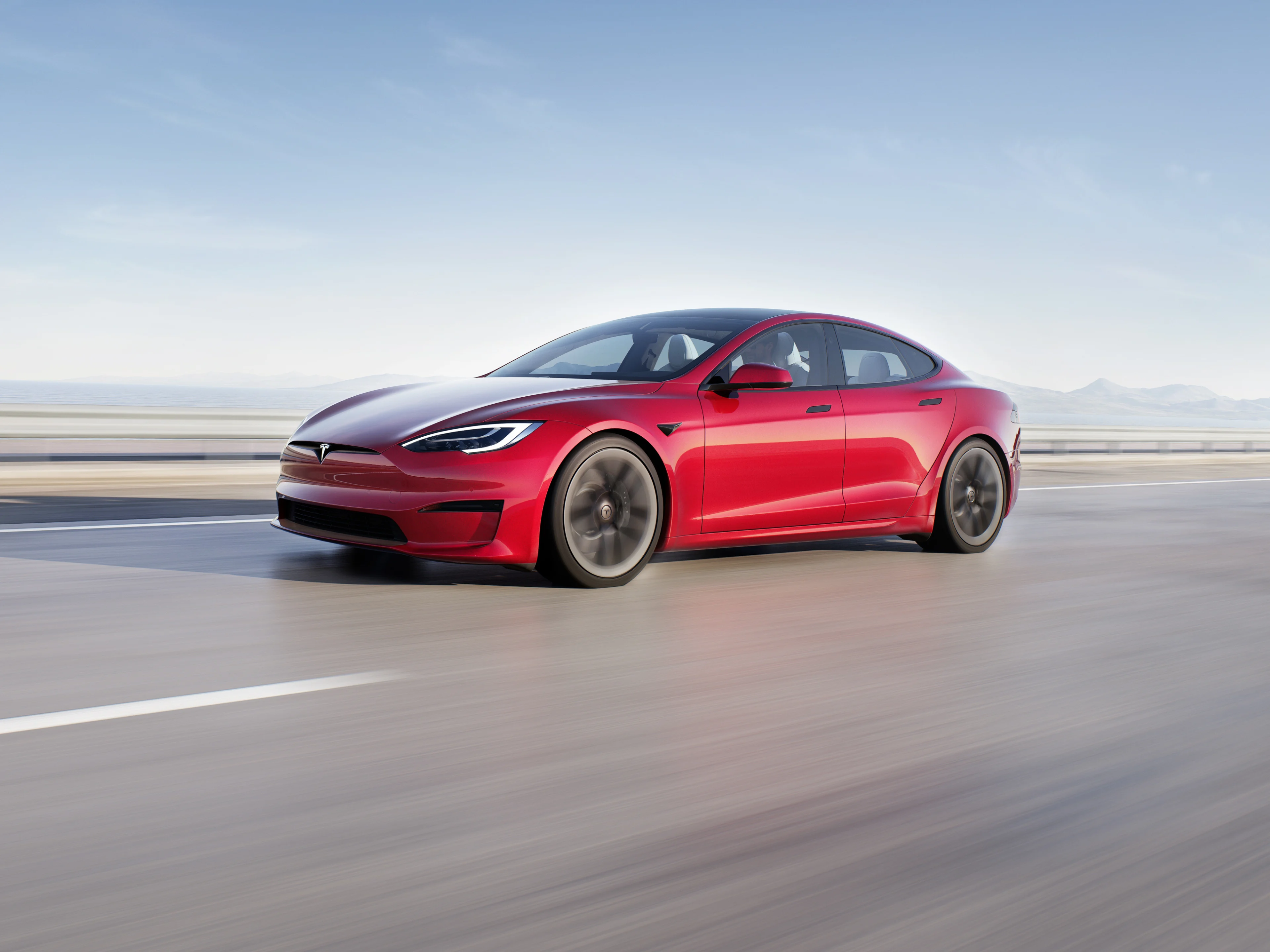 Tesla Model S 2023 front