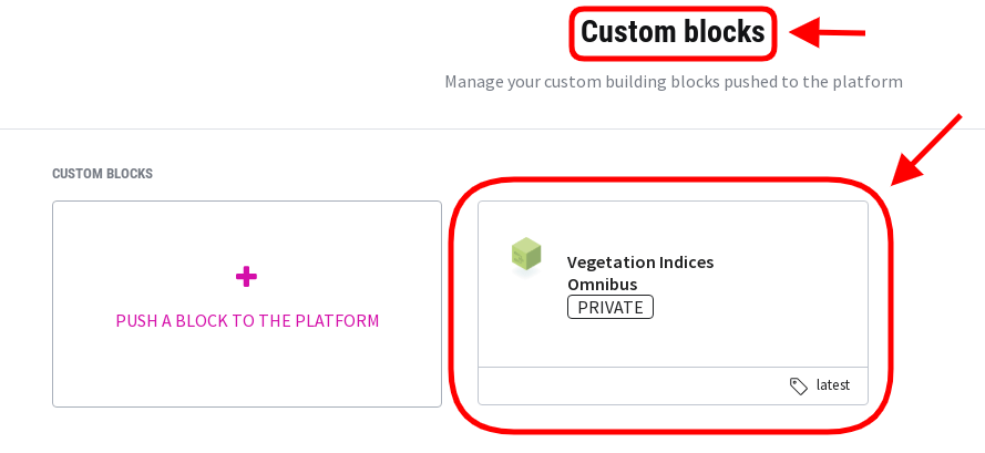 Custom Blocks