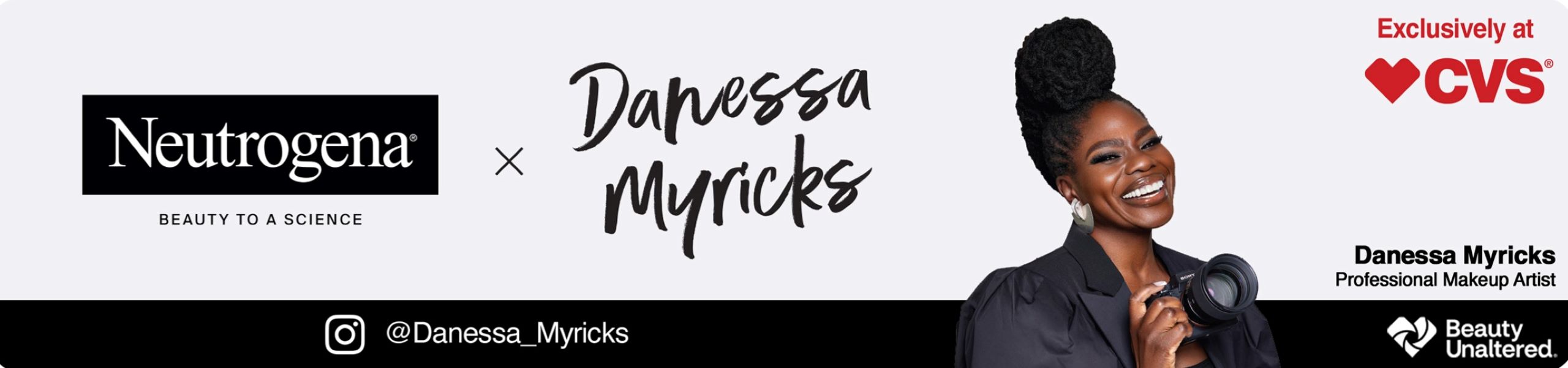 Danessa Myricks and Neutrogena collaboration