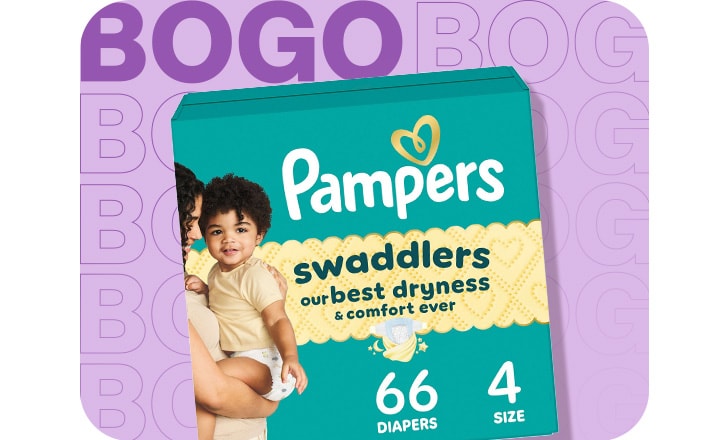 Buy 1, get 1 40% off. Pampers Swaddlers