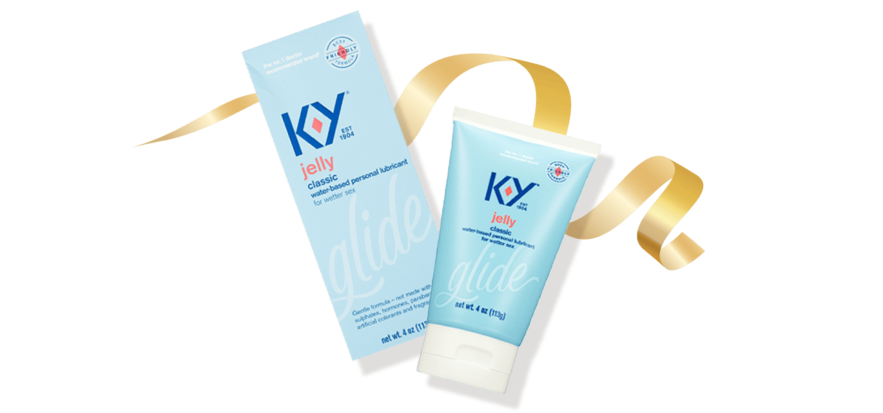 A tube and box of K-Y jelly personal lubricant.