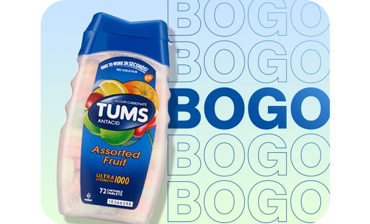 Container of Tums