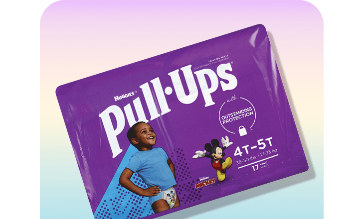 Huggies Pull-Ups diapers.