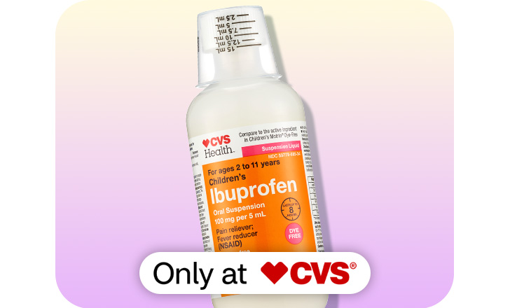 CVS Health children's Ibuprofen liquid, only at CVS