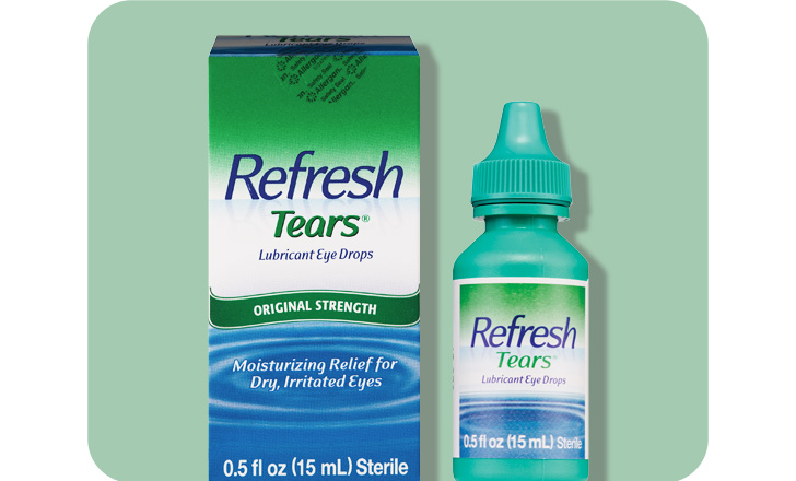 Refresh Tears lubricant eye drops