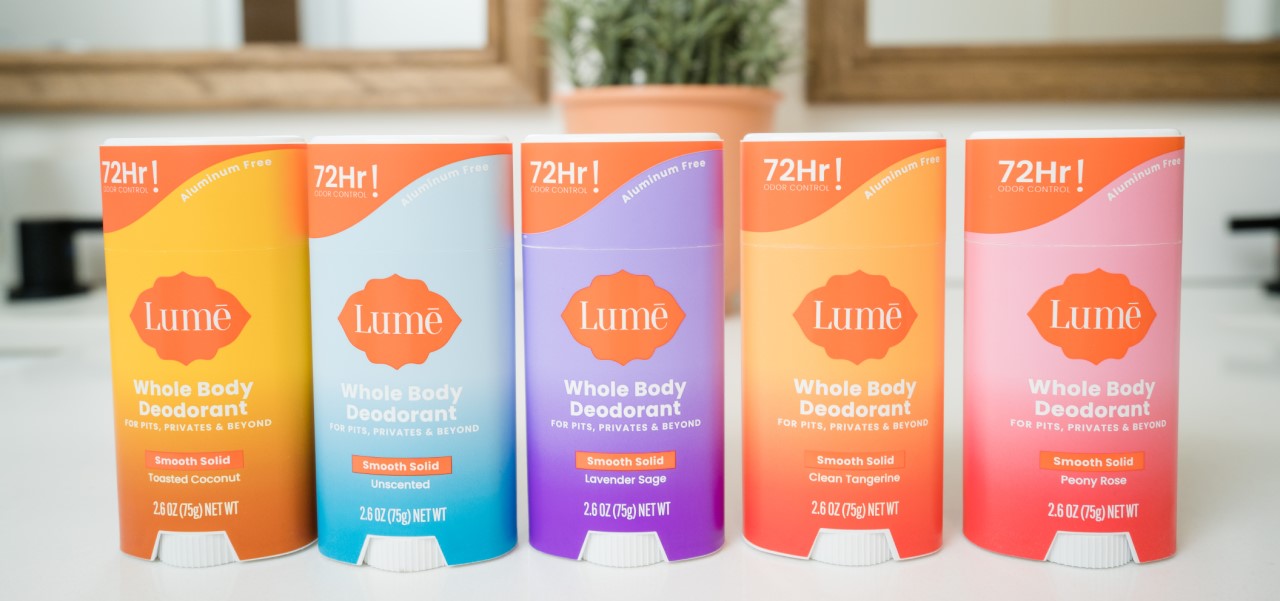 Lume whole body deodorant