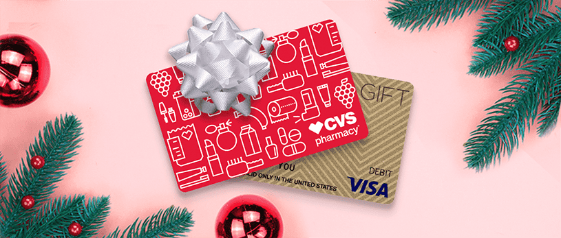 CVS and Visa gift cards