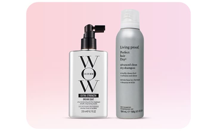 Color Wow Dreamcoat Supernatural Spray & Living Proof Advanced Clean Dry Shampoo