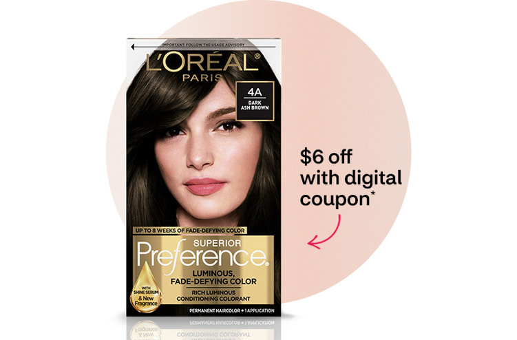 L’Oréal Paris Superior Preference hair color, $6 off with digital coupon.