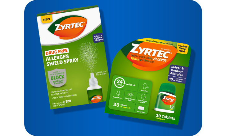 Zyrtec and Zyrtec Allergy.