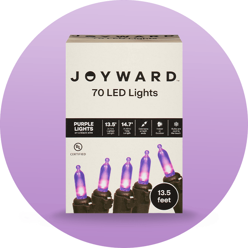 Joyward 70 purple LED lights, only at CVS