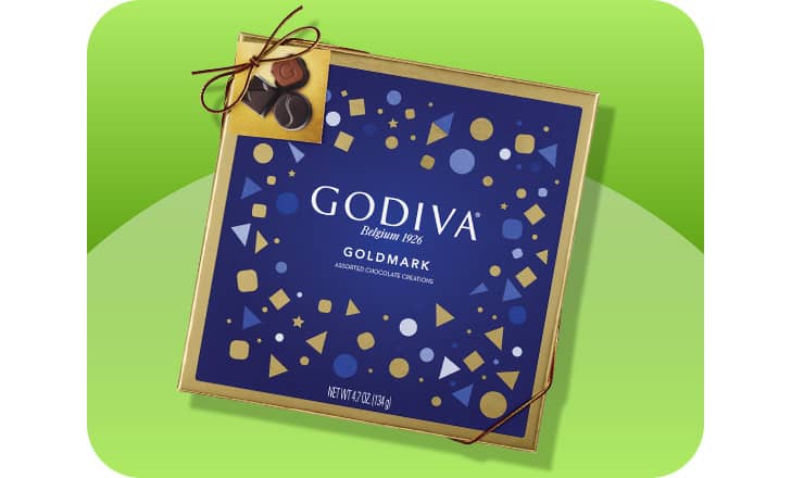 Godiva Goldmark chocolates