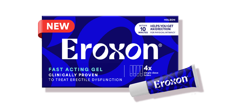 Eroxon fast acting gel for erectile dysfunction.