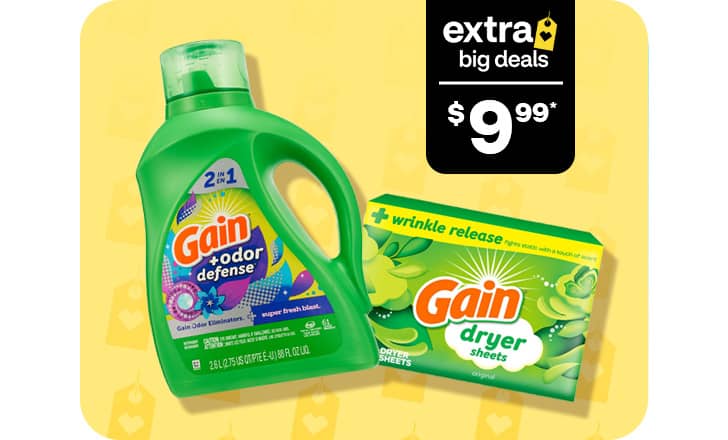 Gain laundry items