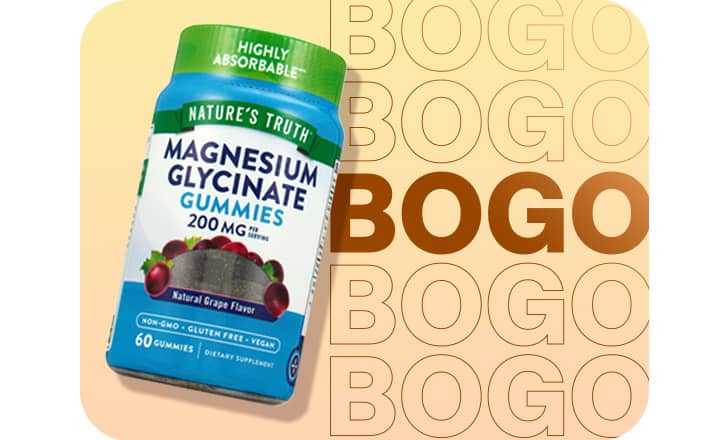 Bottle of Nature's Truth Magnesium Glycinate