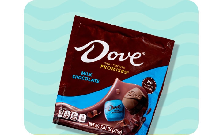 Dove milk chocolate