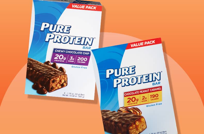 Pure Protein nutrition bars